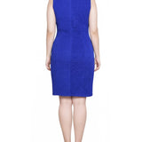 NY Collection Petite Two Piece Novelty Knit and Lace Dress Set