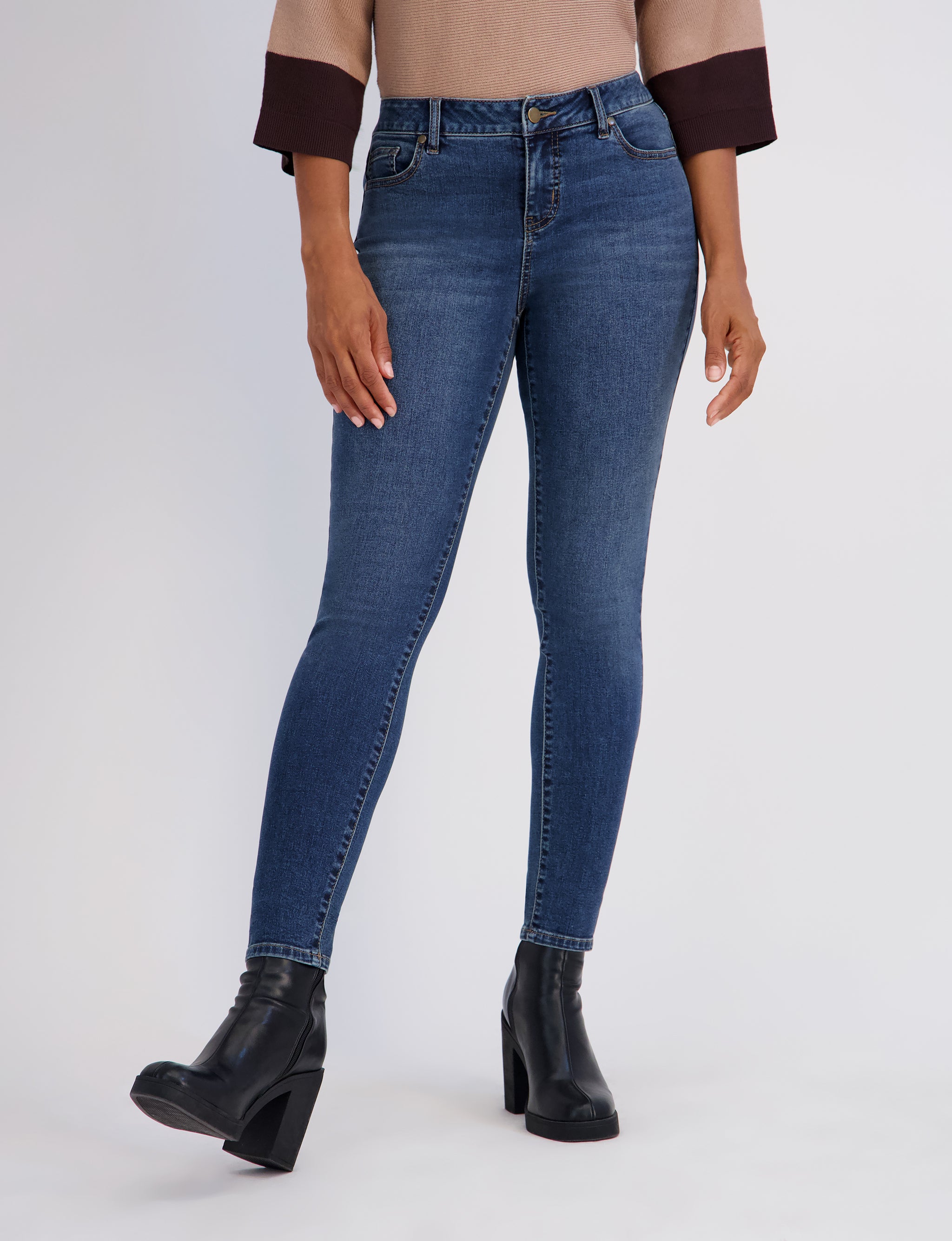 Westport Signature Skinny 5 Pocket Denim Jean