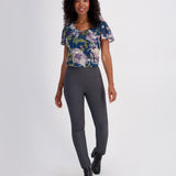 Roz & Ali™ Secret Agent Pants Tummy Control  Slim Leg Pants