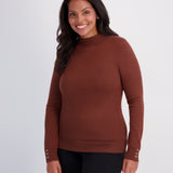 Sweater Rib Tunic - Chocolate Torte