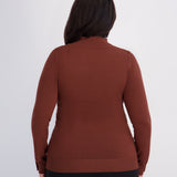 Sweater Rib Tunic - Chocolate Torte