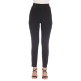 Women's Flutter Sleeve Top and Scuba Pants Set - White