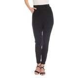 Women's Dolman Top and Scuba Pants Set - Black