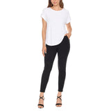 Women's Dolman Top and Scuba Pants Set - White