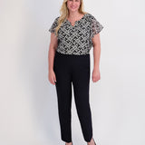Roz & Ali™ Secret Agent Tummy Control Taper Pants - Plus