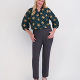Roz & Ali™ Secret Agent Tummy Control Taper Pants - Plus