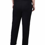 Full Length Paper Bag Waist Pants, Plus