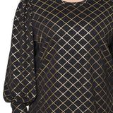 NY Collection Plus Size Bishop Sleeve Pullover Top