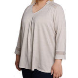 NY Collection Plus Size Long Sleeve Swing Tunic
