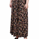 Maxi Skirt With Sash Waist Tie, Plus