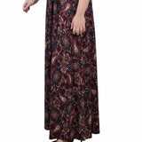Maxi Skirt With Sash Waist Tie, Plus