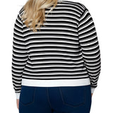 NY Collection Plus Size Long sleeve Ribbed Cardigan