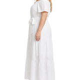 Off The Shoulder Maxi Dress, Plus