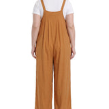 Sleeveless Jumper Jumpsuit, Plus