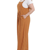 Sleeveless Jumper Jumpsuit, Plus