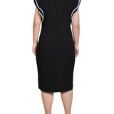 NY Collection Plus Size Ruffle-Sleeve Dress
