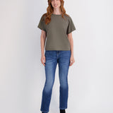 Rib Mix Dolman - Beetle
