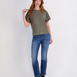 Rib Mix Dolman - Beetle