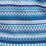 Alfred Dunner Textured Stripe Knit Top with Necklace - Blue - Petite