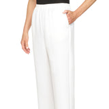 Alfred Dunner Classic Proportioned Pant Average Length- Petite