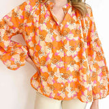 Ashley Balloon Sleeve Top - DressbarnShirts & Blouses