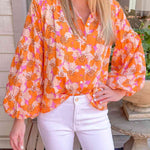 Ashley Balloon Sleeve Top - DressbarnShirts & Blouses