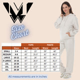 Plus Size Hooded Pullover and Straight-Leg Pants Set