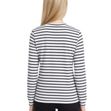 NY Collection Long Sleeve "Merry" Pullover Top