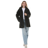 Women's Plush Button-Front Coat