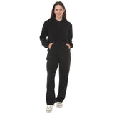 Women's Hooded Pullover and Straight-Leg Pants Set
