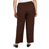 Alfred Dunner Classic Proportioned Pant Short Length - Plus