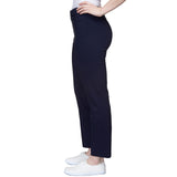 Alfred Dunner Classic Allure Fit Proportioned Pant with Elastic Comfort Waistband Average Length