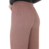 Women's Rhinestone Embellished Straight-Leg Pants
