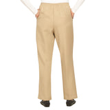 Alfred Dunner Classic Proportioned Pant Average Length- Petite