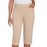 Alfred Dunner Women's Allure Stretch Clamdigger Pant