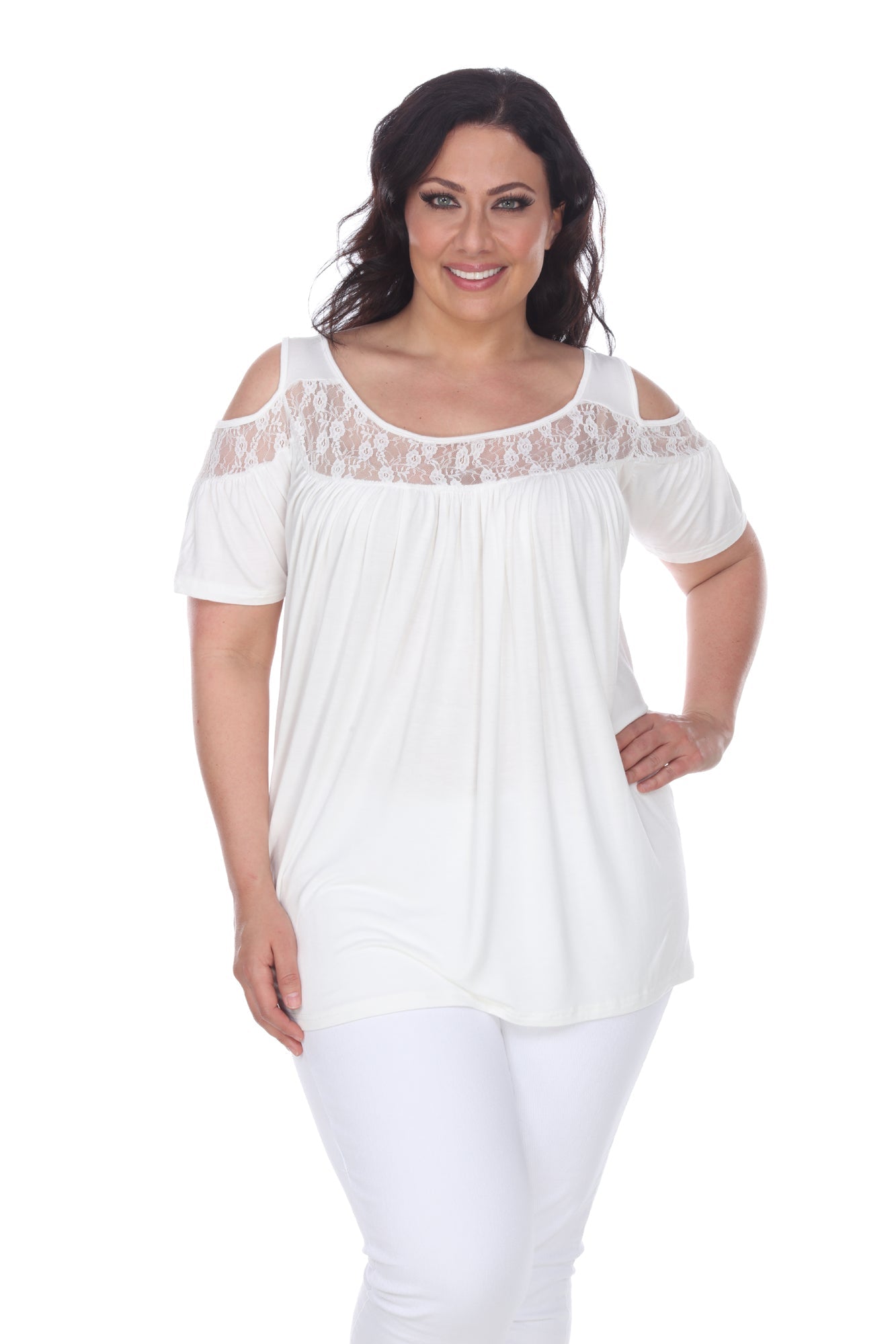 Bexley Tunic Top - Plus - DressbarnShirts & Blouses