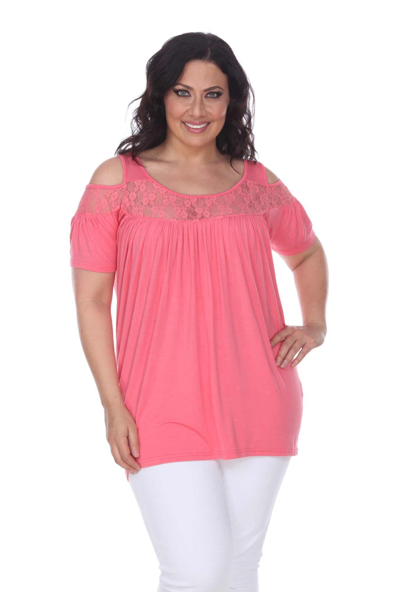 Bexley Tunic Top - Plus - DressbarnShirts & Blouses