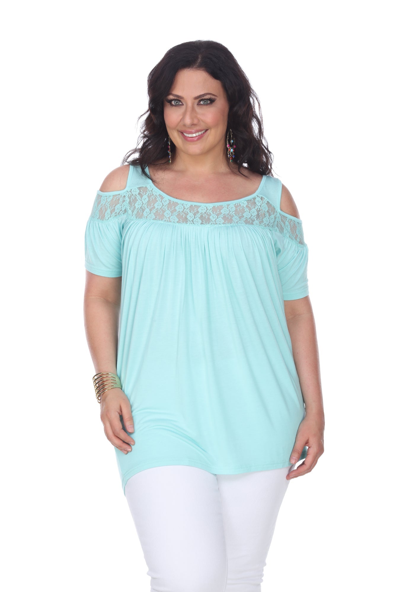 Bexley Tunic Top - Plus - DressbarnShirts & Blouses