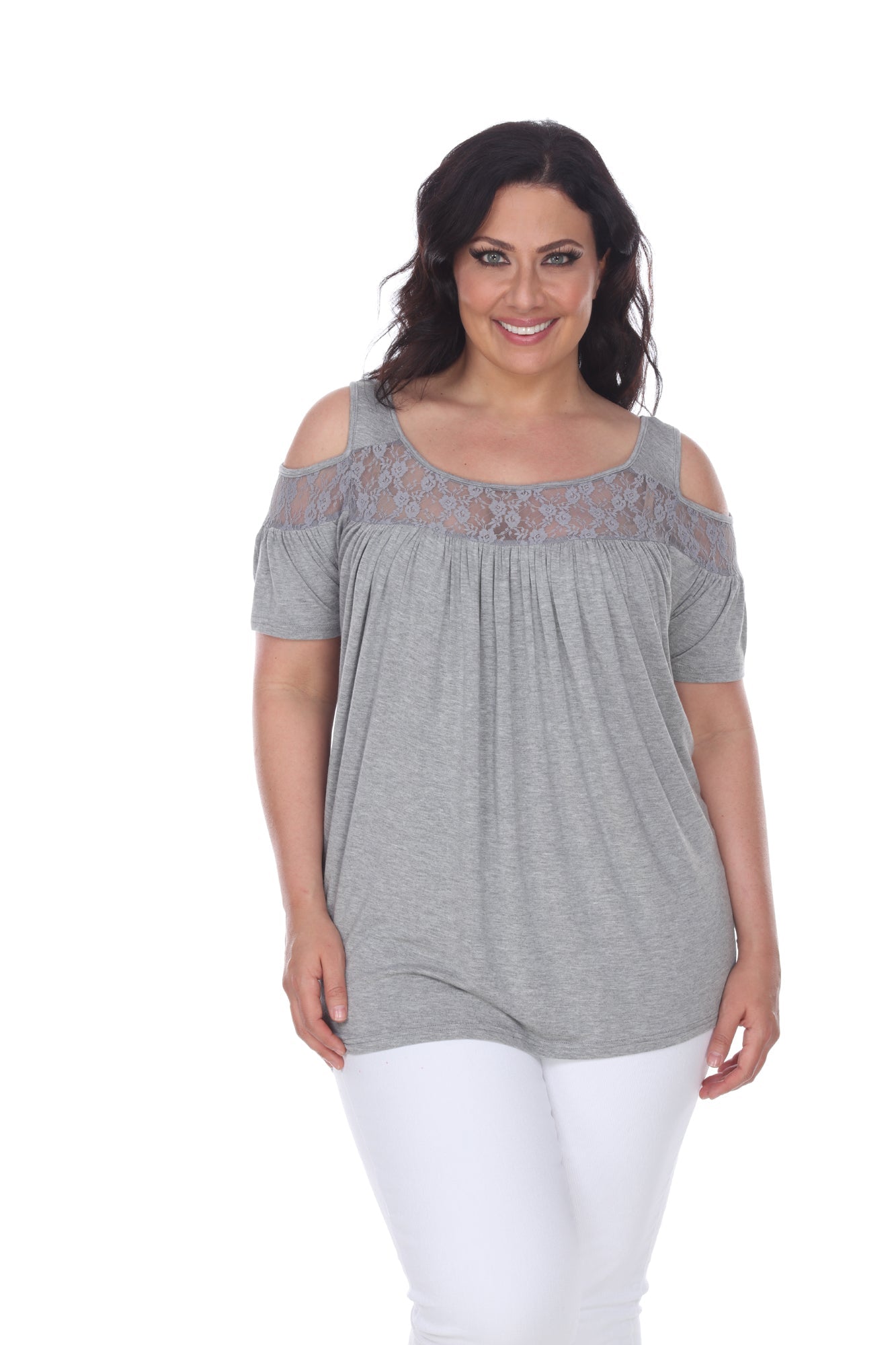 Bexley Tunic Top - Plus - DressbarnShirts & Blouses