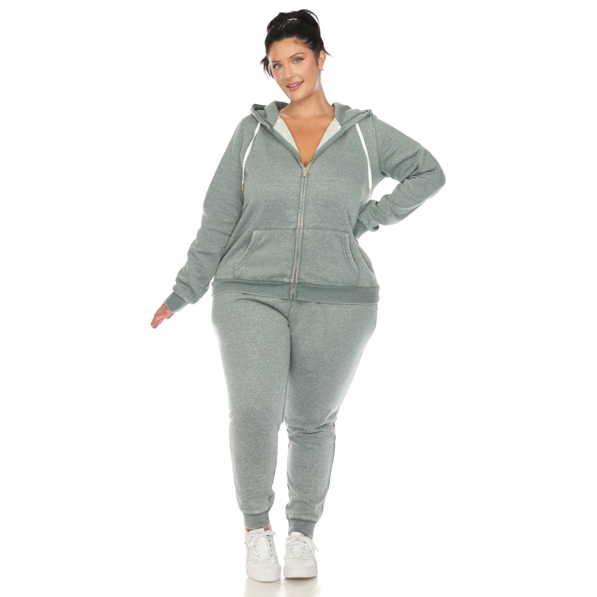 Burnout Jogger Set - Plus - DressbarnOutfit Sets