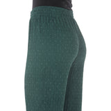 Women's Rhinestone Embellished Straight-Leg Pants