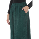 Women's Rhinestone Embellished A-Line Maxi Skirt