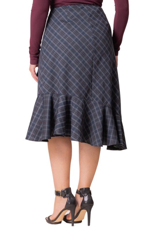 Carina Flounce Skirt - Plus - DressbarnSkirts