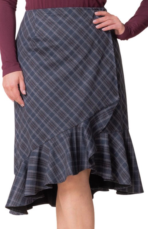 Carina Flounce Skirt - Plus - DressbarnSkirts