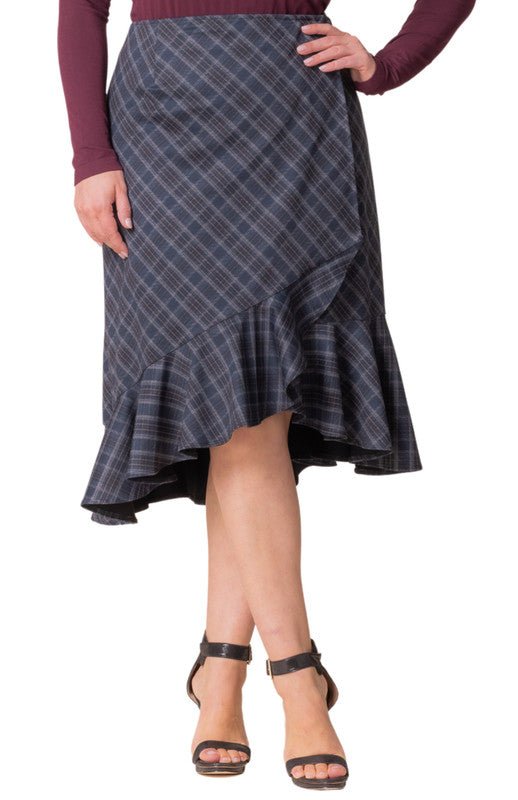 Carina Flounce Skirt - Plus - DressbarnSkirts