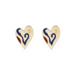 CB Heart Stud Earrings - DressbarnEarrings