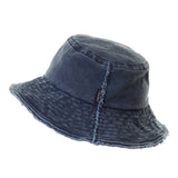 CC Frayed Washed Denim Bucket Hat - DressbarnHats & Beanies