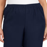 Alfred Dunner Classic Proportioned Pant Short Length - Plus