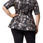 Cherished Sweetheart Peplum Top - Plus - DressbarnBlouses