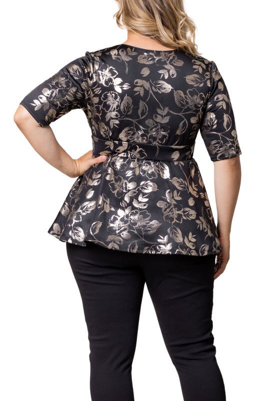 Cherished Sweetheart Peplum Top - Plus - DressbarnBlouses